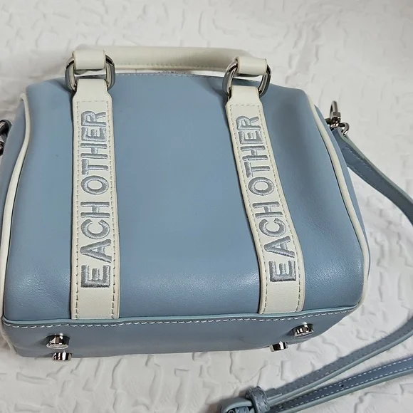 EACH + OTHER MINI BAG / CROSSBODY BLUE-WHITE